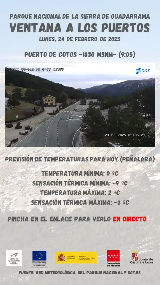 Parque Nacional de la Sierra de Guadarrama post