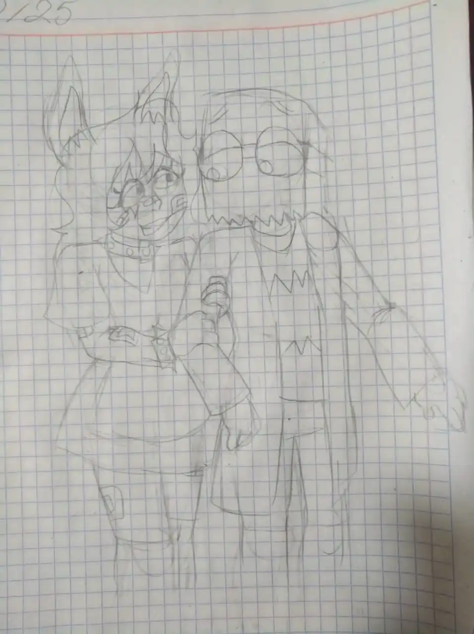Image from Payasadas De la Choco: TW:Ocxcanon (Drflug x Majo) Ustedes sabran pq esta advertencia...