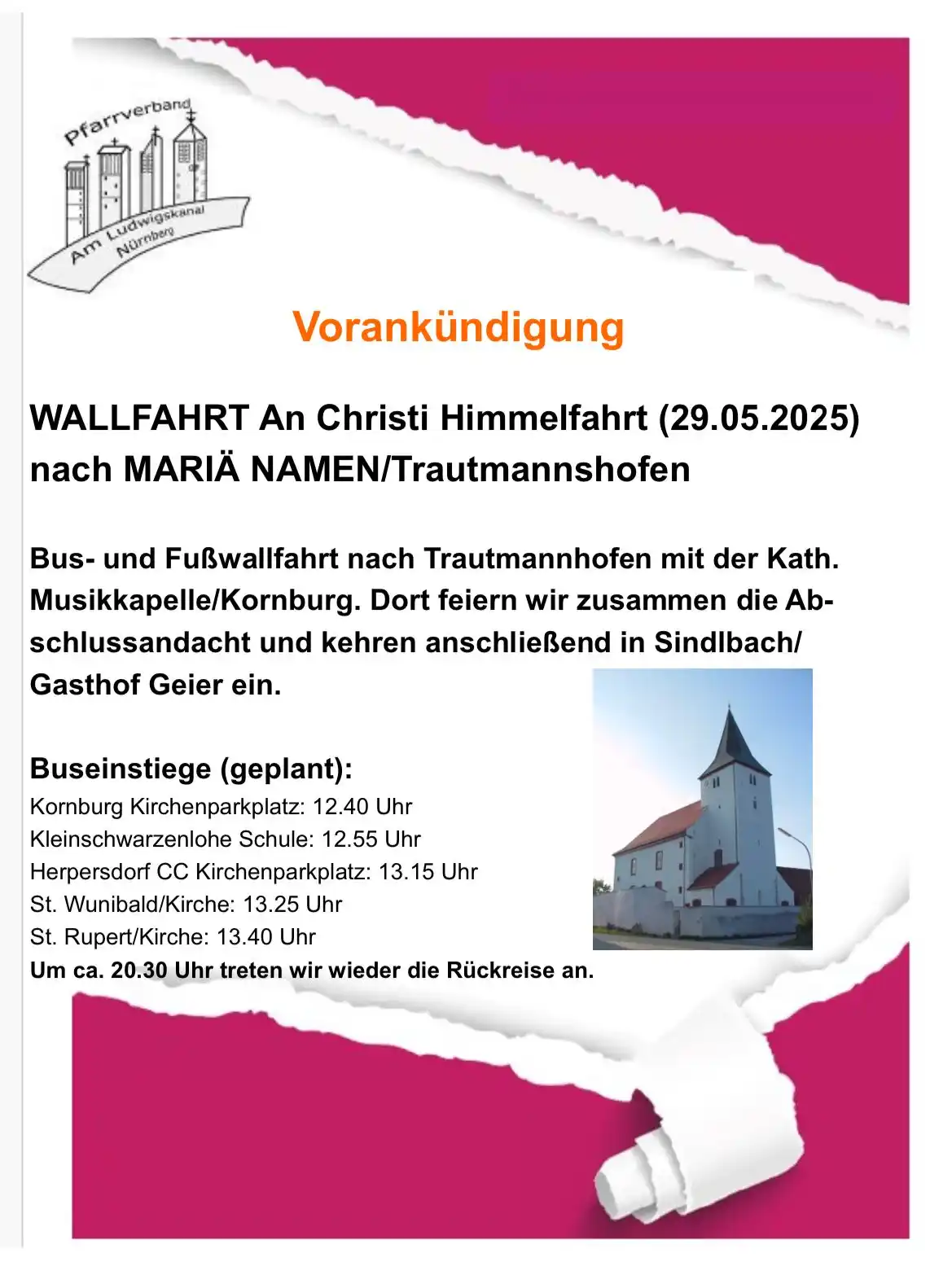 Pfarrverband Am Ludwigskanal, Nürnberg post