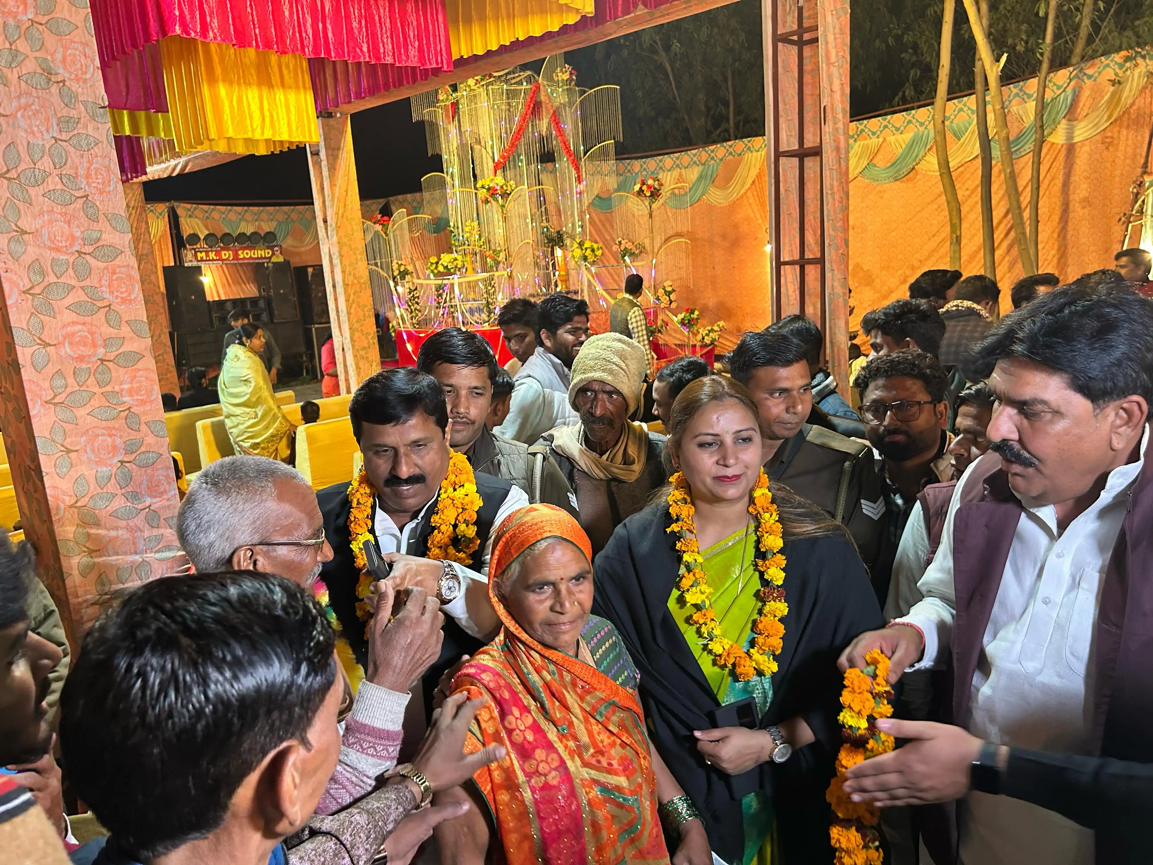 Pinki Yadav mla   Asmoli post