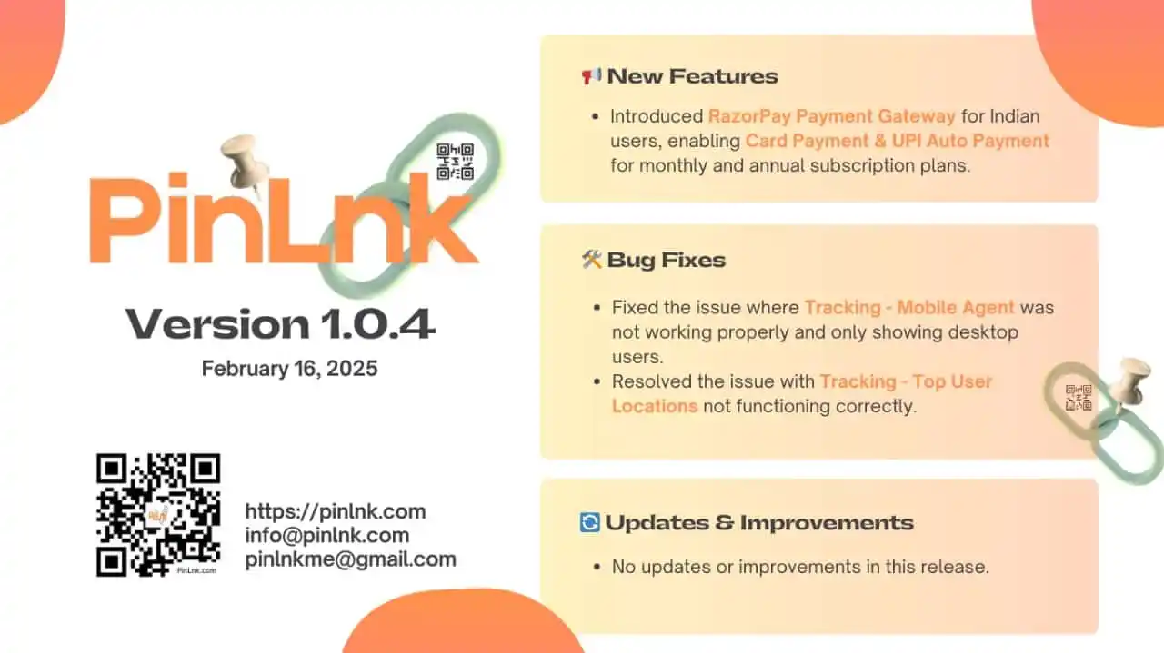 Image from PinLnk: 🚀 Exciting News! Version 1.0.4 Is Here! 🚀 Unlock seamless payments a...