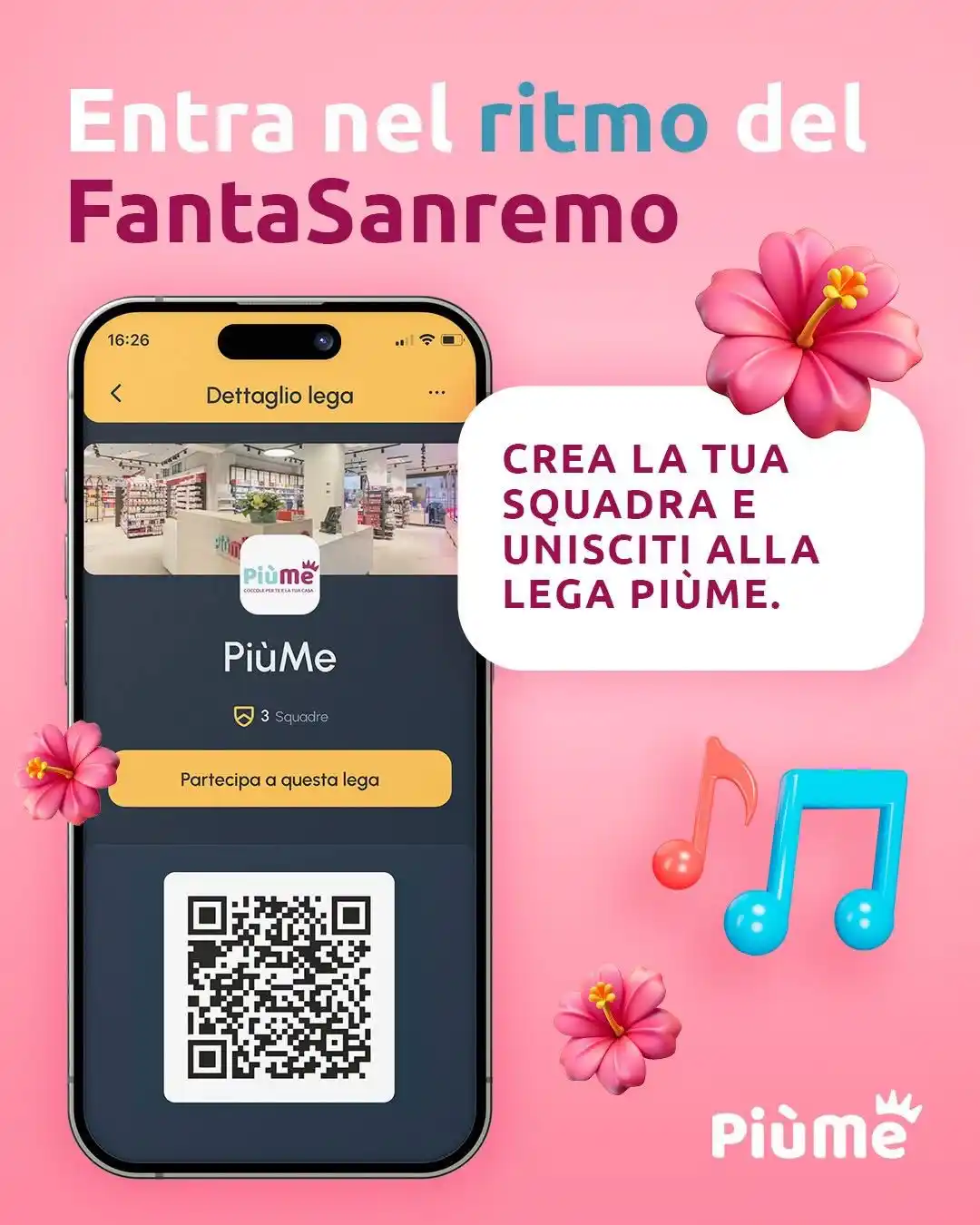 PiùMe post
