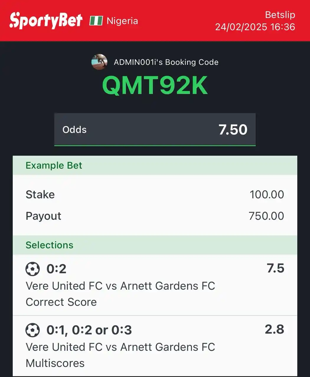 PRIME ODDS post