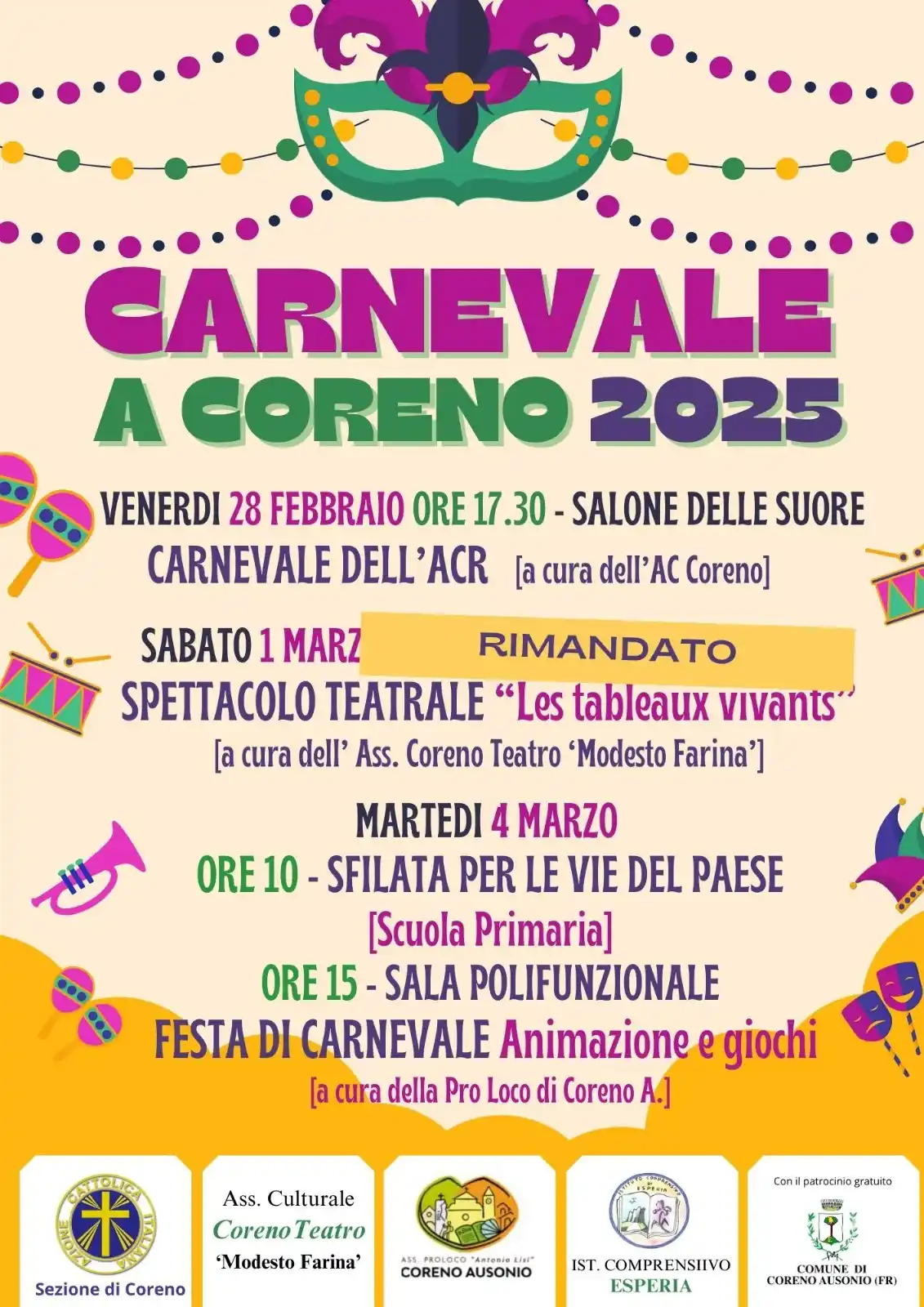 Pro Loco di Coreno Ausonio APS - Frosinone post