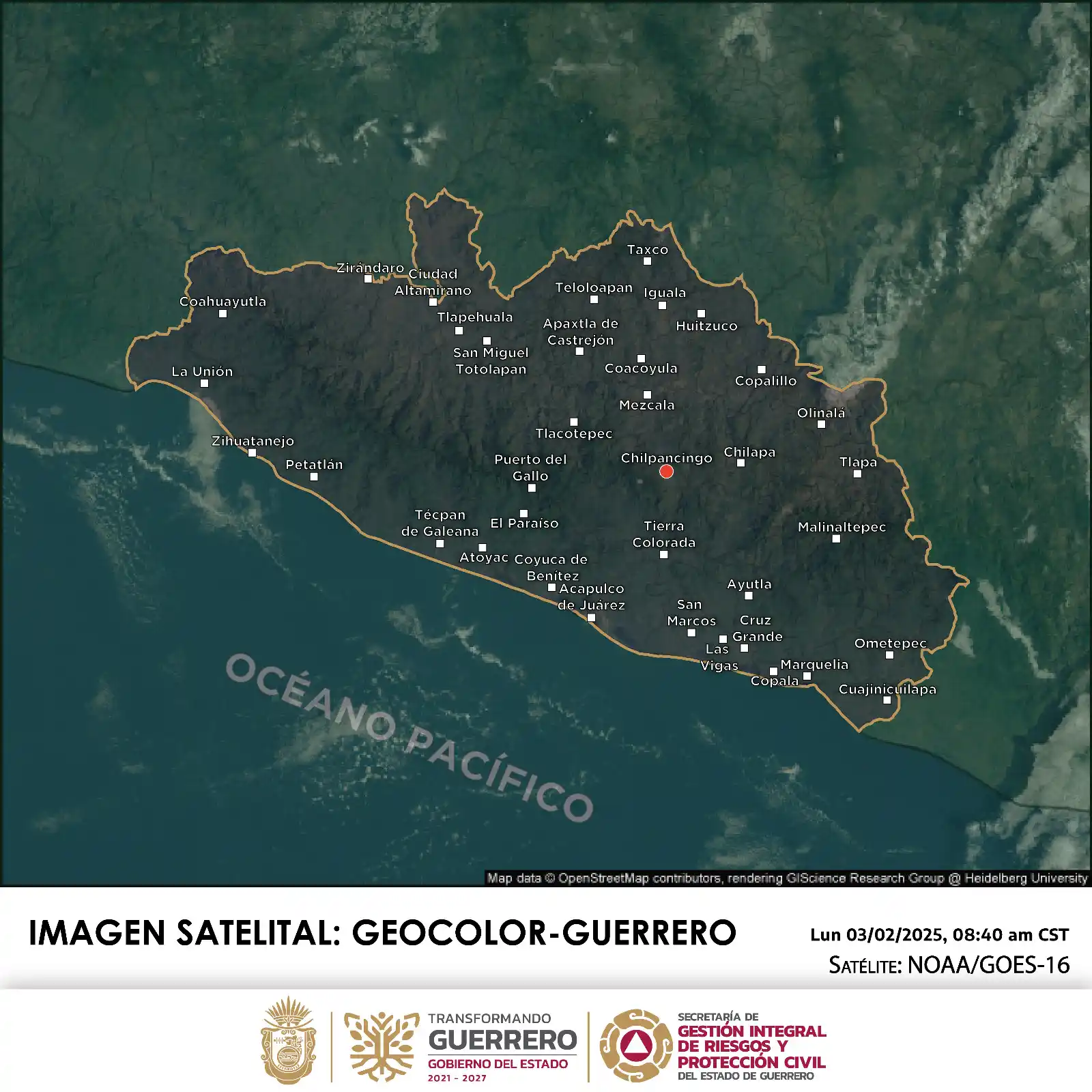 Protección Civil Guerrero post