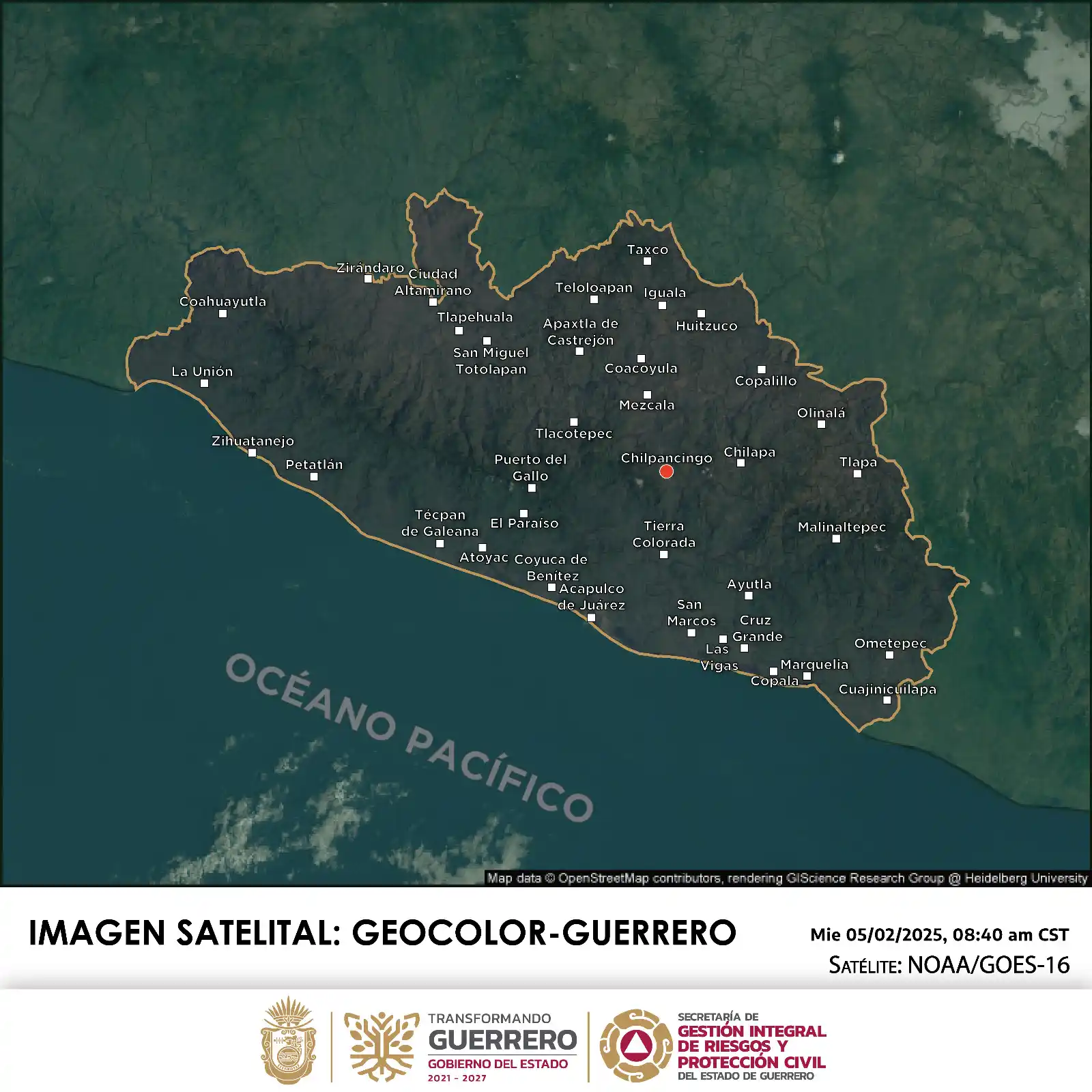 Protección Civil Guerrero post