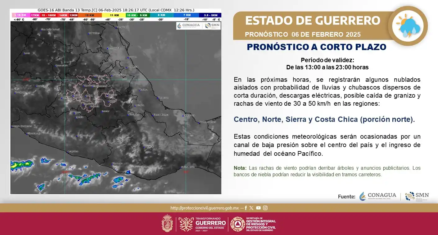 Protección Civil Guerrero post