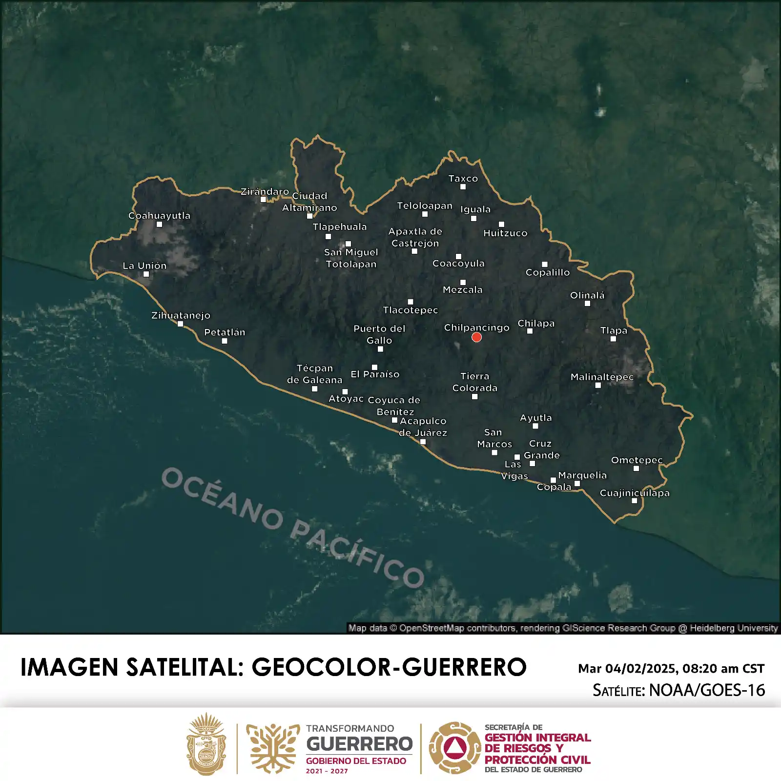 Protección Civil Guerrero post