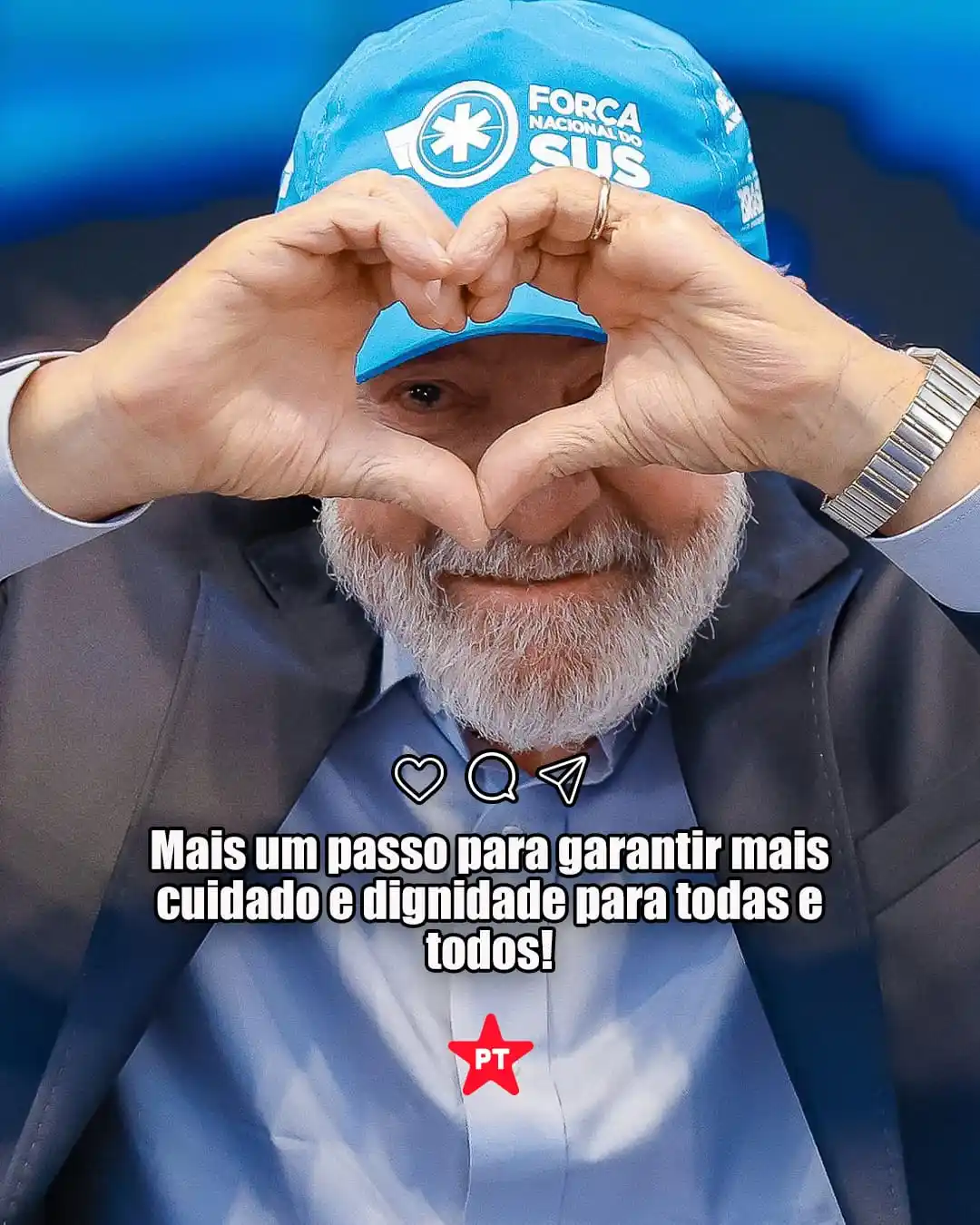 Image from PT - Partido dos Trabalhadores: Agora é 100% gratuito! 💊🎉 O novo Farmácia Popular garante medicament...