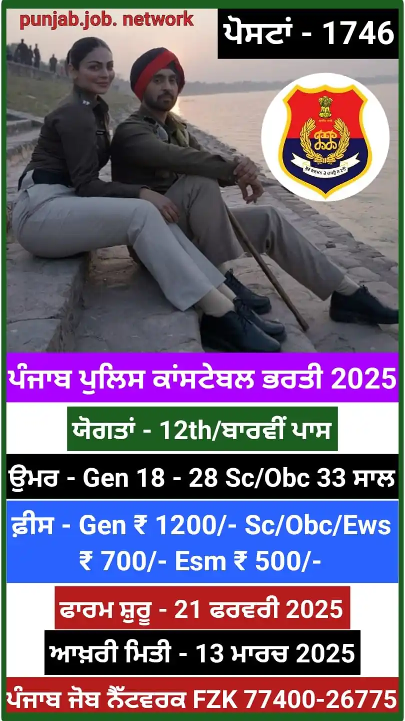 Punjab Job Network post