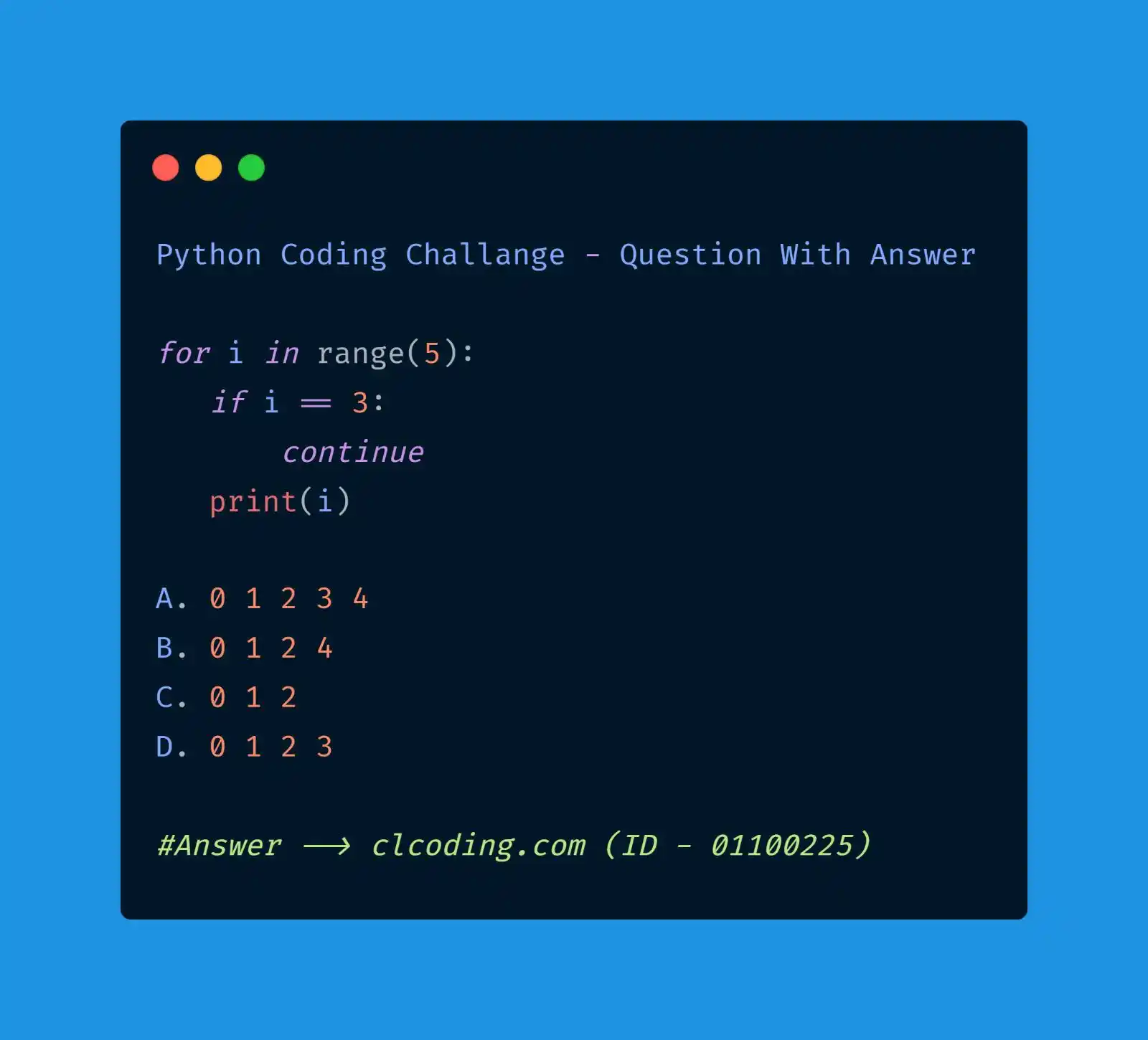 Python Coding (CLCODING) post