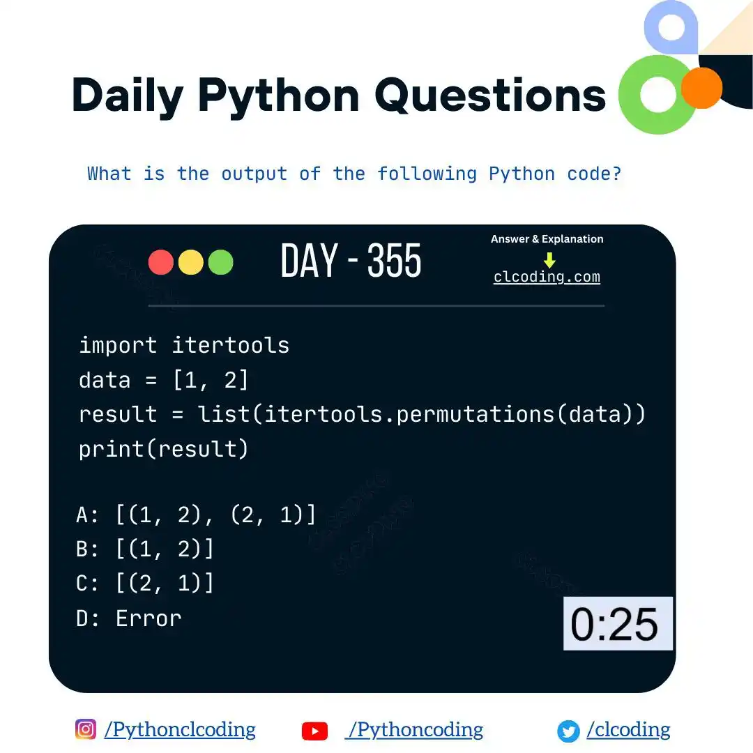 Python Coding (CLCODING) post