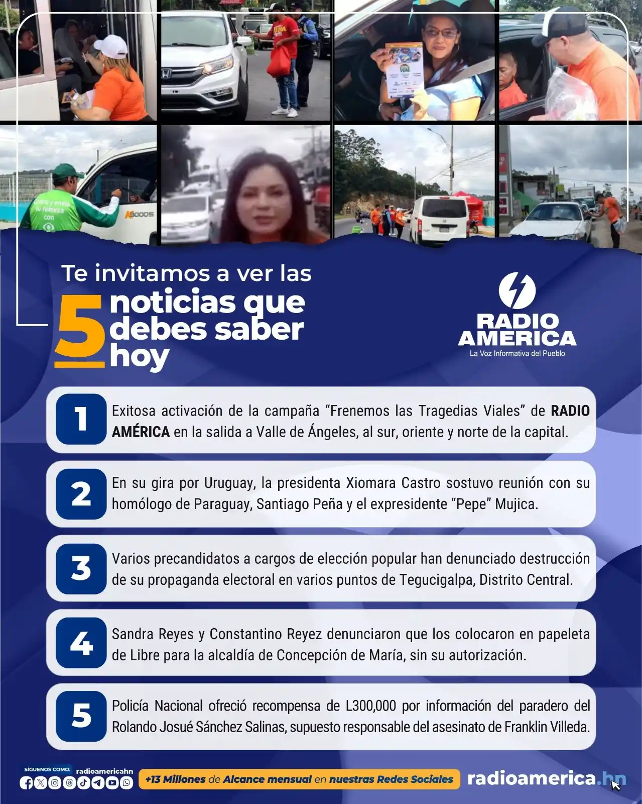 Image from Radio América Honduras: <a class="text-blue-500 hover:underline cursor-pointer" href="/hashtag...