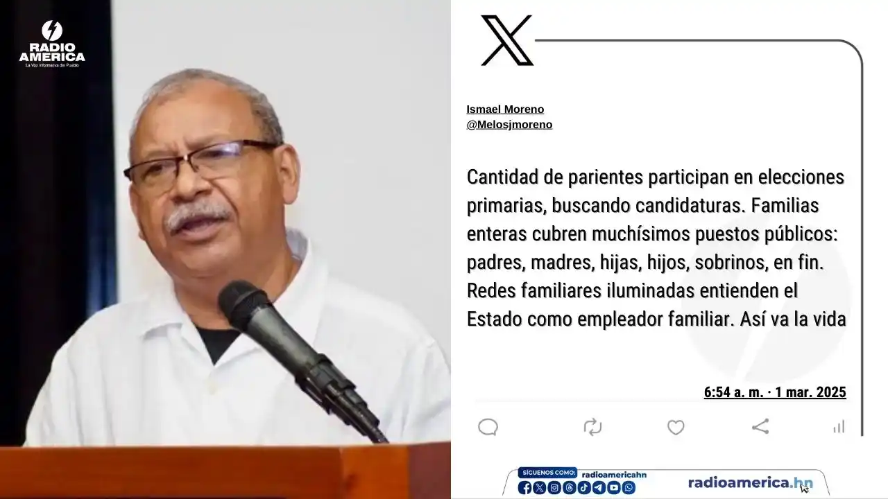 Image from Radio América Honduras: <a class="text-blue-500 hover:underline cursor-pointer" href="/hashtag...