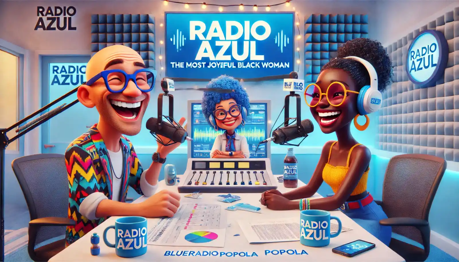Image from Radio Azul: Bunos Buneno buenoooo!! hoyb a venido a divertirse a radio azul..........