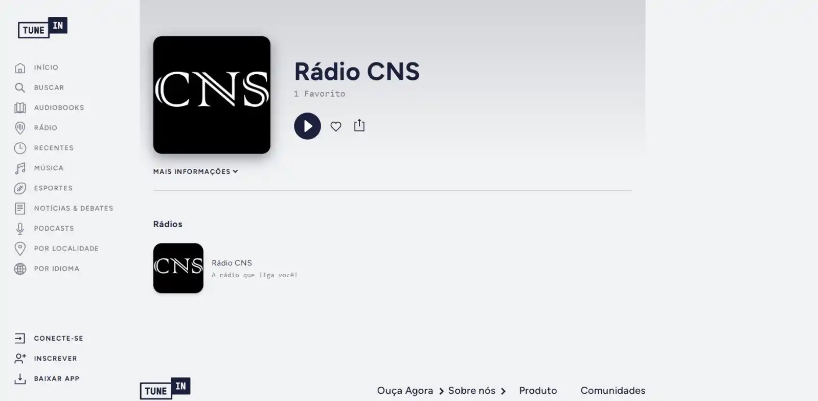 Image from Rádio CNS Brasil : VOLTAMOS! 😍 Depois de um longo tempo fora, a gente voltou à plataform...