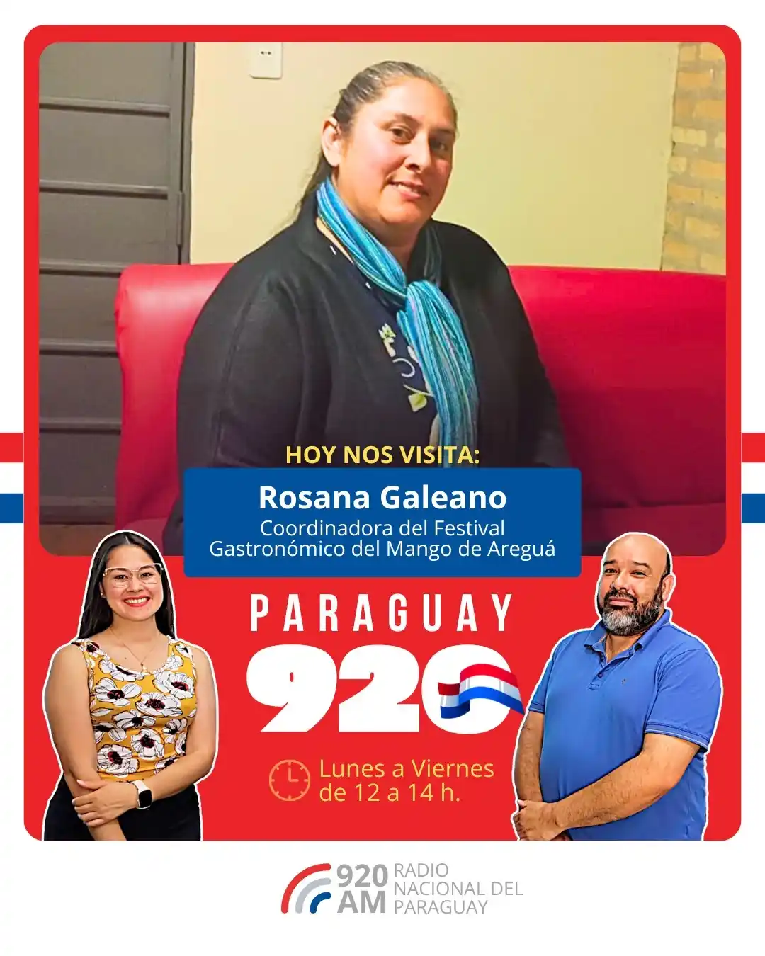 Image from Radio Nacional Del Paraguay: Hoy en <a class="text-blue-500 hover:underline cursor-pointer" href="/...