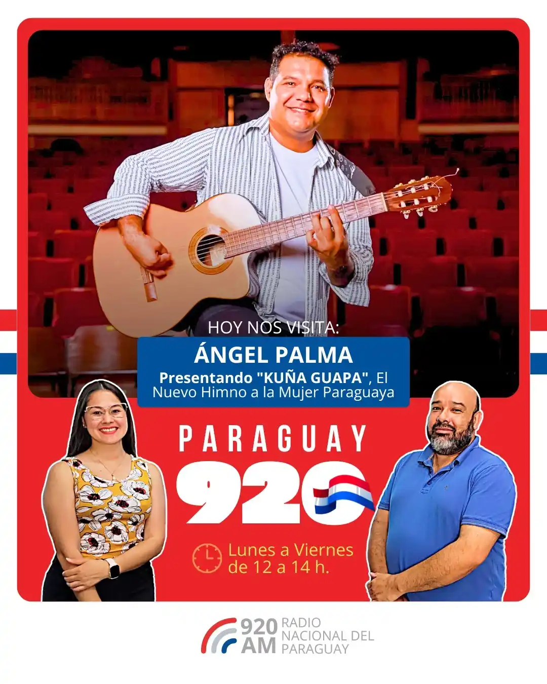 Image from Radio Nacional Del Paraguay: ✨Hoy en <a class="text-blue-500 hover:underline cursor-pointer" href="...
