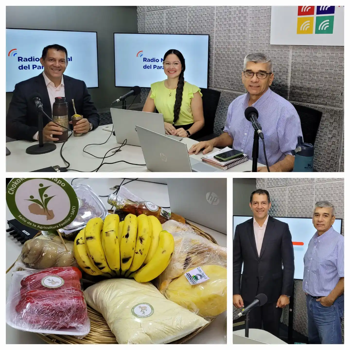 Image from Radio Nacional Del Paraguay: ▶️ Ya se encuentra en estudios de la <a class="text-blue-500 hover:und...