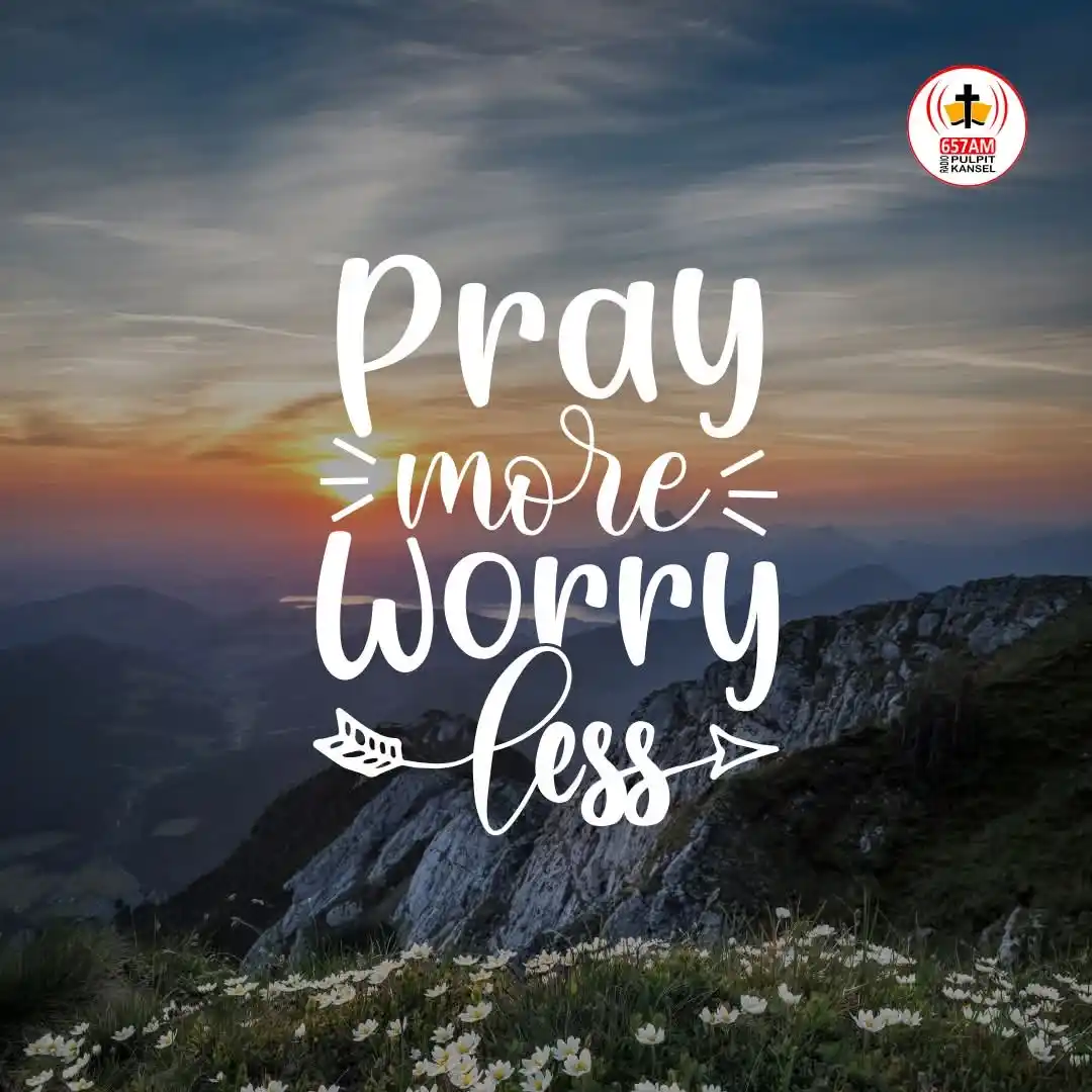 Image from Radio Pulpit: Allow yourself to let go and lean into God's grace. Lay down your burd...