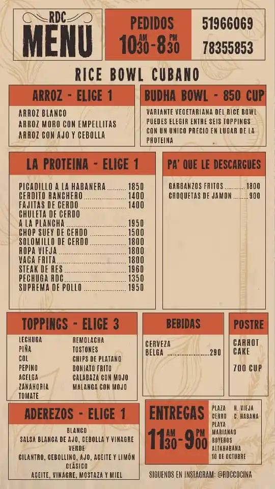 RDC (Rico Desde Casa) post