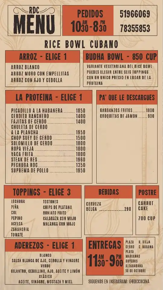 RDC (Rico Desde Casa) post