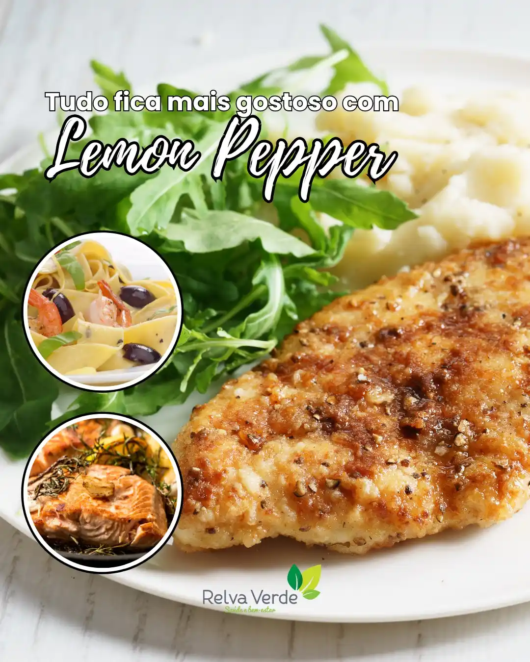 Image from Receitas Saudáveis e Dicas | Relva Verde: 🍋 Lemon Pepper: o tempero que transforma qualquer prato! 🌶 De orige...