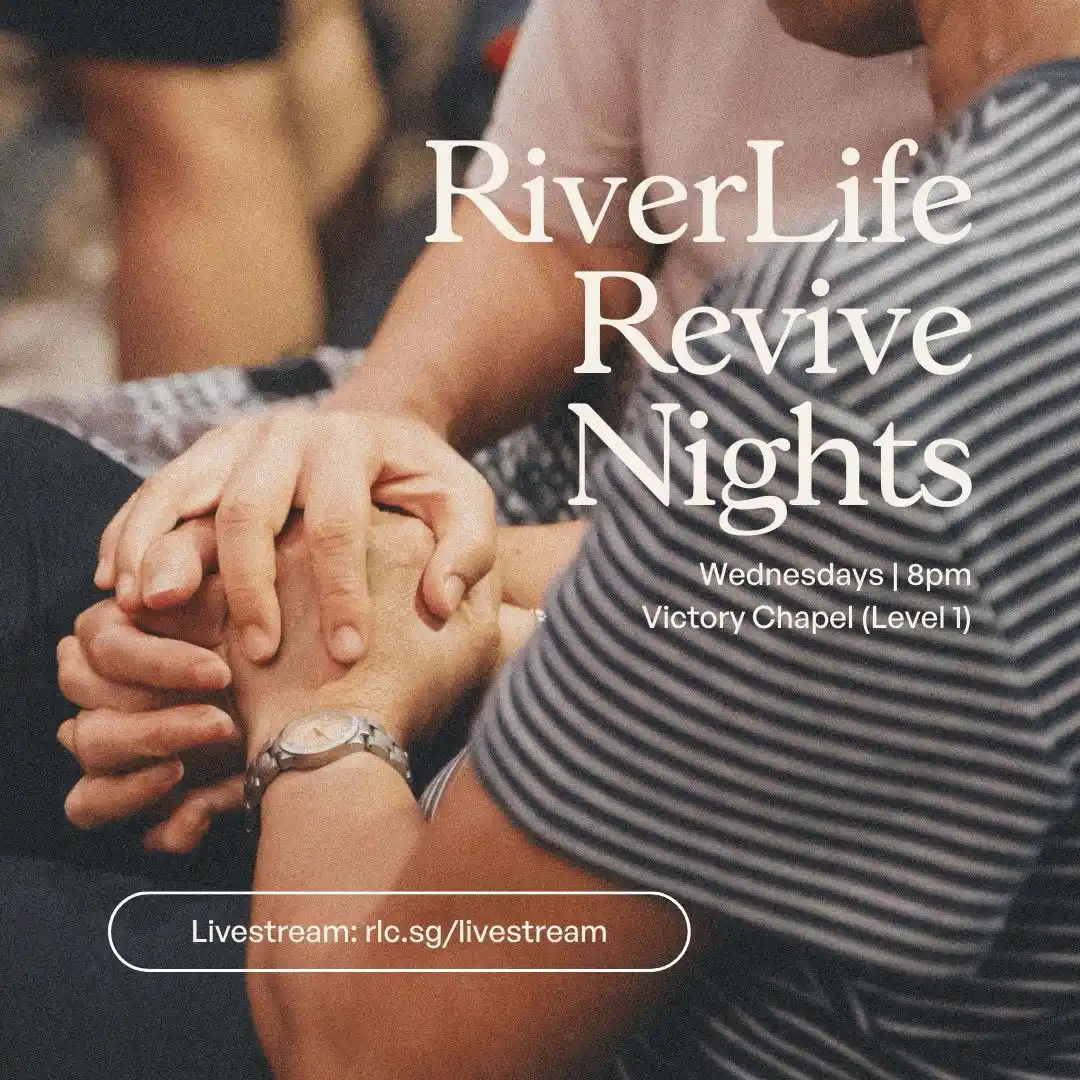 Image from RiverLife Church: *RiverLife Revive Nights* *Join us tonight at 8pm* *Victory Chapel (Le...
