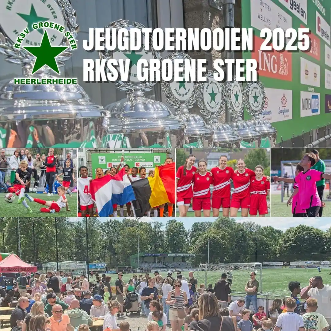 Image from RKSV Groene Ster: 🇳🇱🇧🇪🇫🇷🇩🇪🇮🇪 Met reeds ruim 100 deelnemende teams verlopen de ...