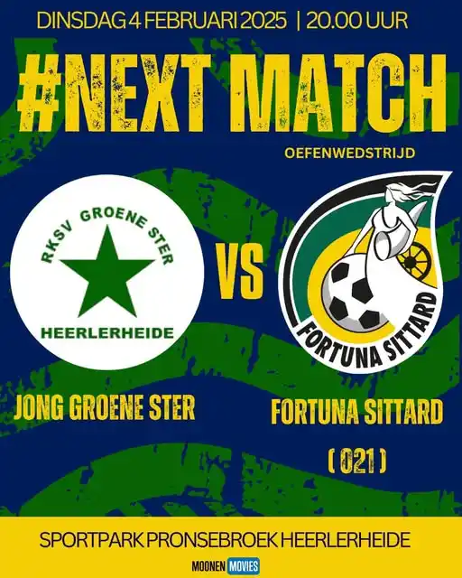 Image from RKSV Groene Ster: ⚽️ 𝗠𝗔𝗧𝗖𝗛𝗗𝗔𝗬 | 𝗢𝗘𝗙𝗘𝗡𝗠𝗔𝗧𝗖𝗛 𝗕𝗘𝗟𝗢𝗙𝗧𝗘𝗡 𝗚𝗥𝗢𝗘𝗡...