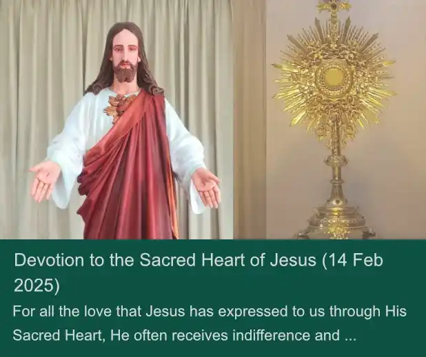 Sacred Heart Church Singapore post