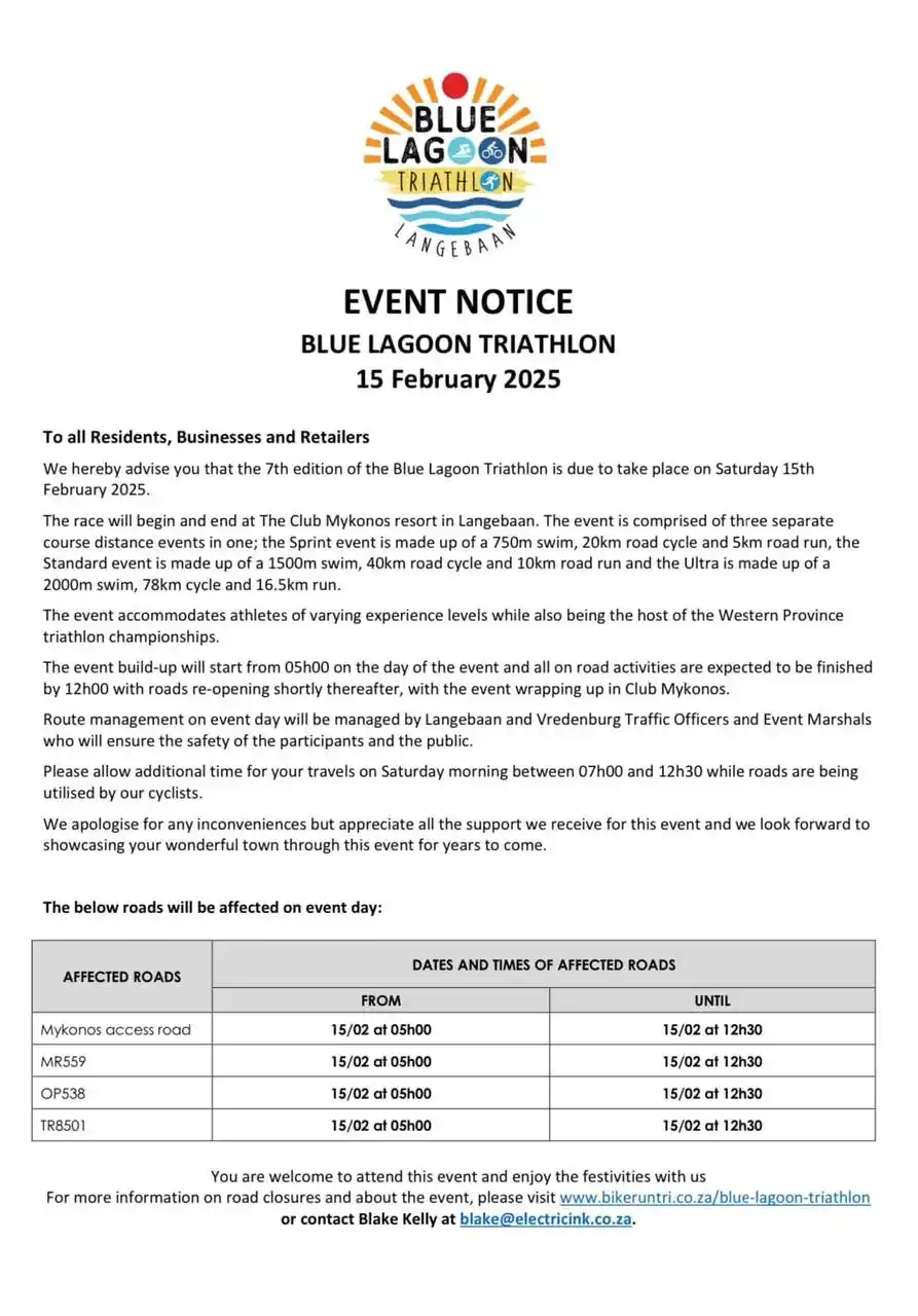 Saldanha Bay Municipality post