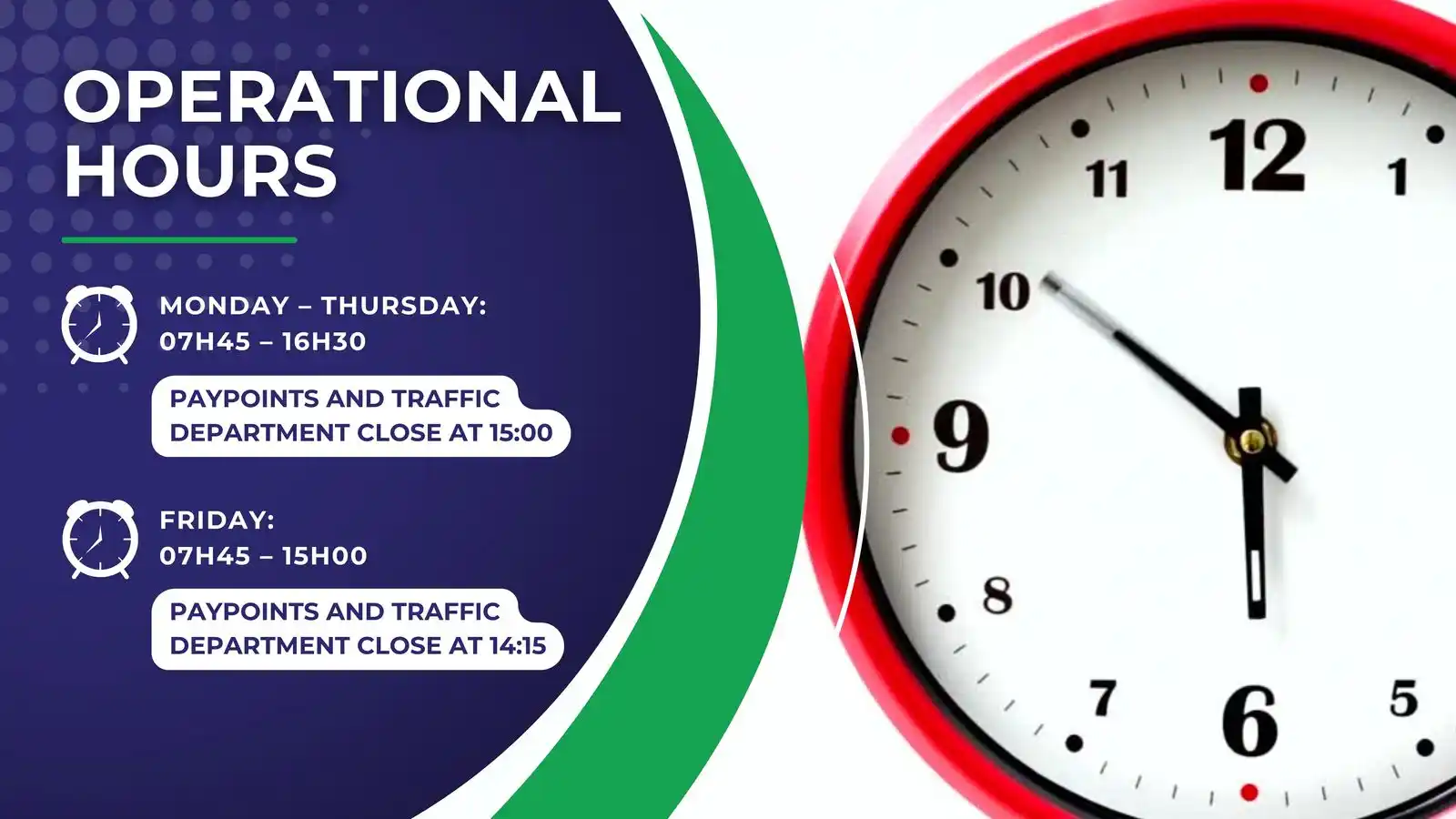 Saldanha Bay Municipality post