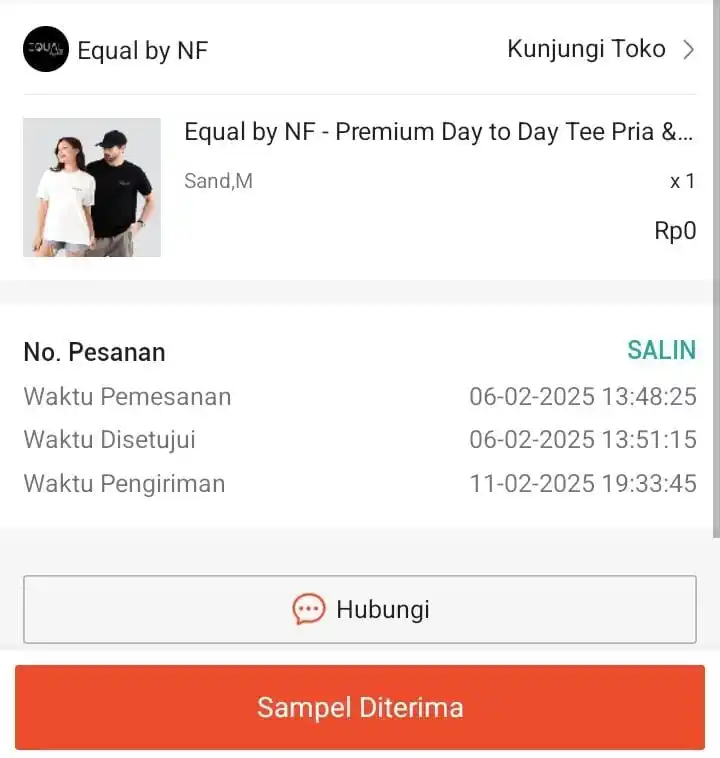 SAMPEL GRATIS SHOPEE post