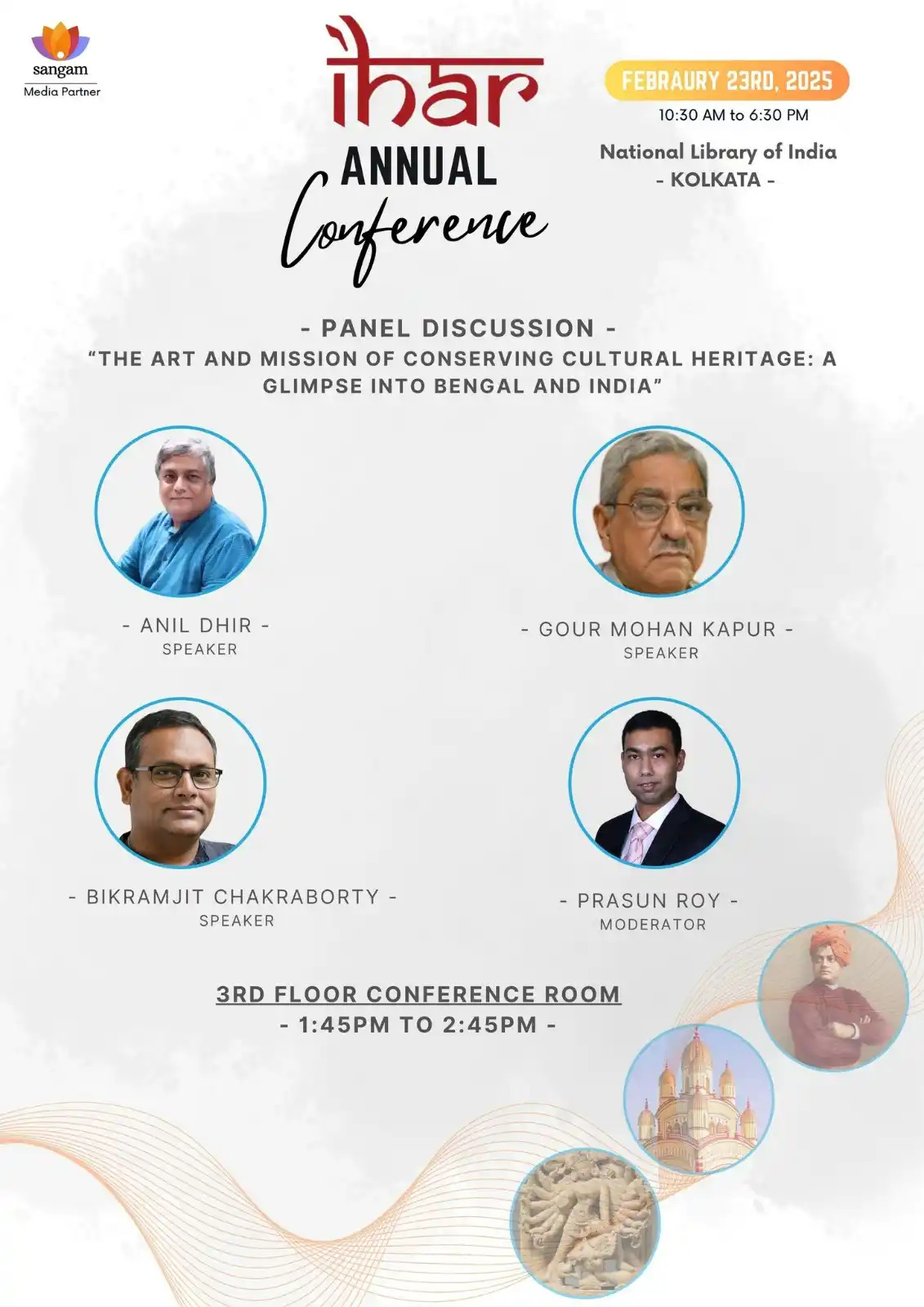 Image from SangamTalks: Be a part of the IHAR Annual Conference panel discussion on "The Art &...