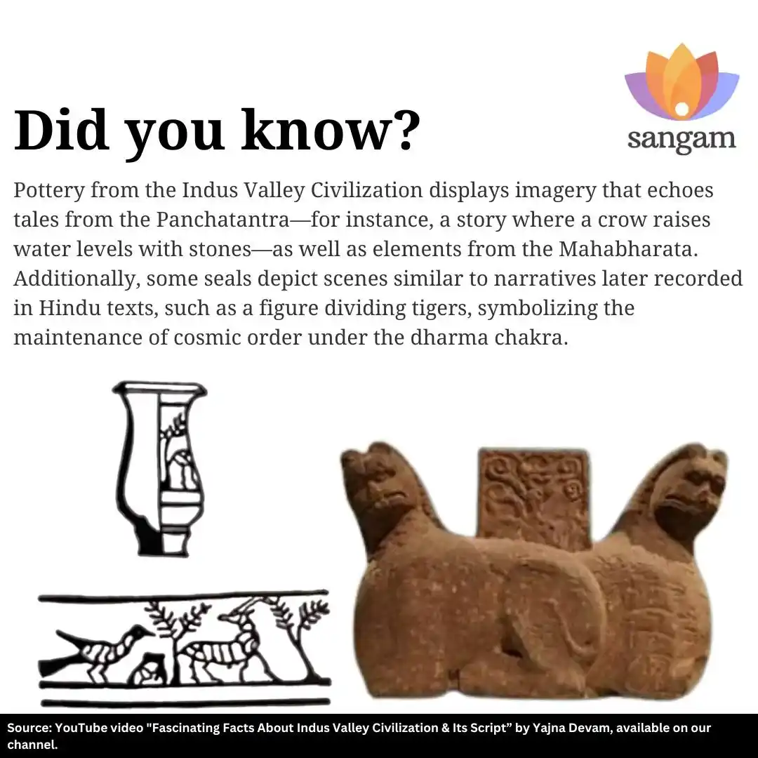Image from SangamTalks: Features like the Priest-King’s headband (diadem) and traditional jewe...