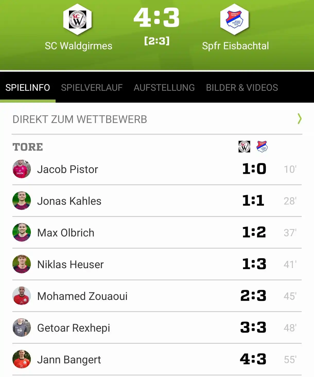 SC Waldgirmes post