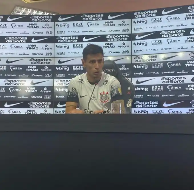 Image from SCCP News | Corinthians: ⚫⚪ | Fabrizio Angileri revelou que já havia negociado sua vinda ao Cor...