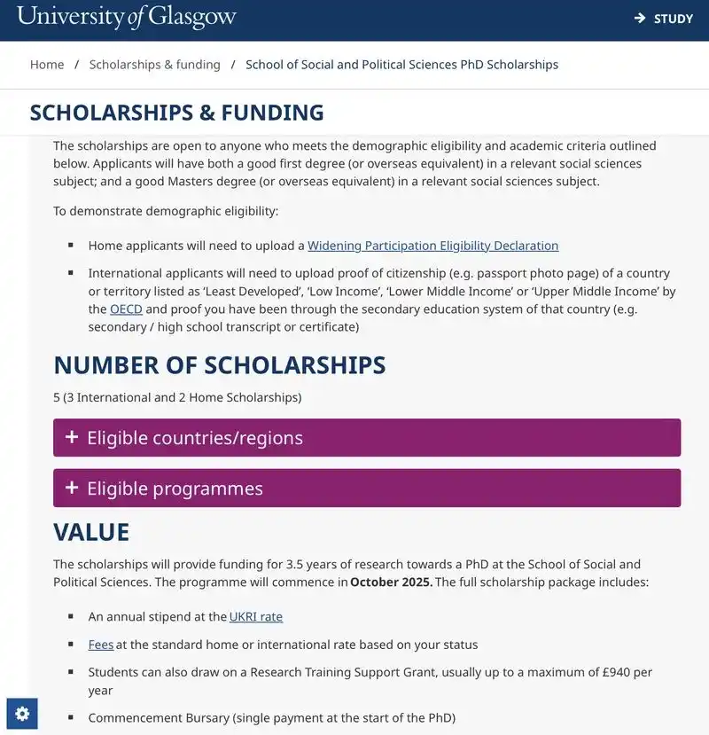 Scholarships Zone post