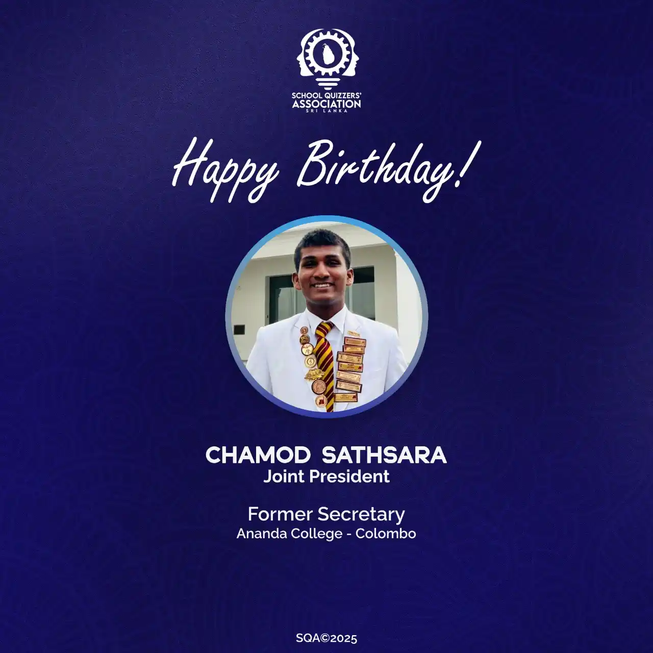 Image from School Quizzers' Association - Sri Lanka: May this special day pave the way for a new journey, bold aspirations,...