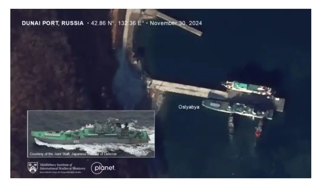 Image from Seafarer's Update ✍️ 🚢: *Satellite images show how hundreds of North Korean troops were likely...