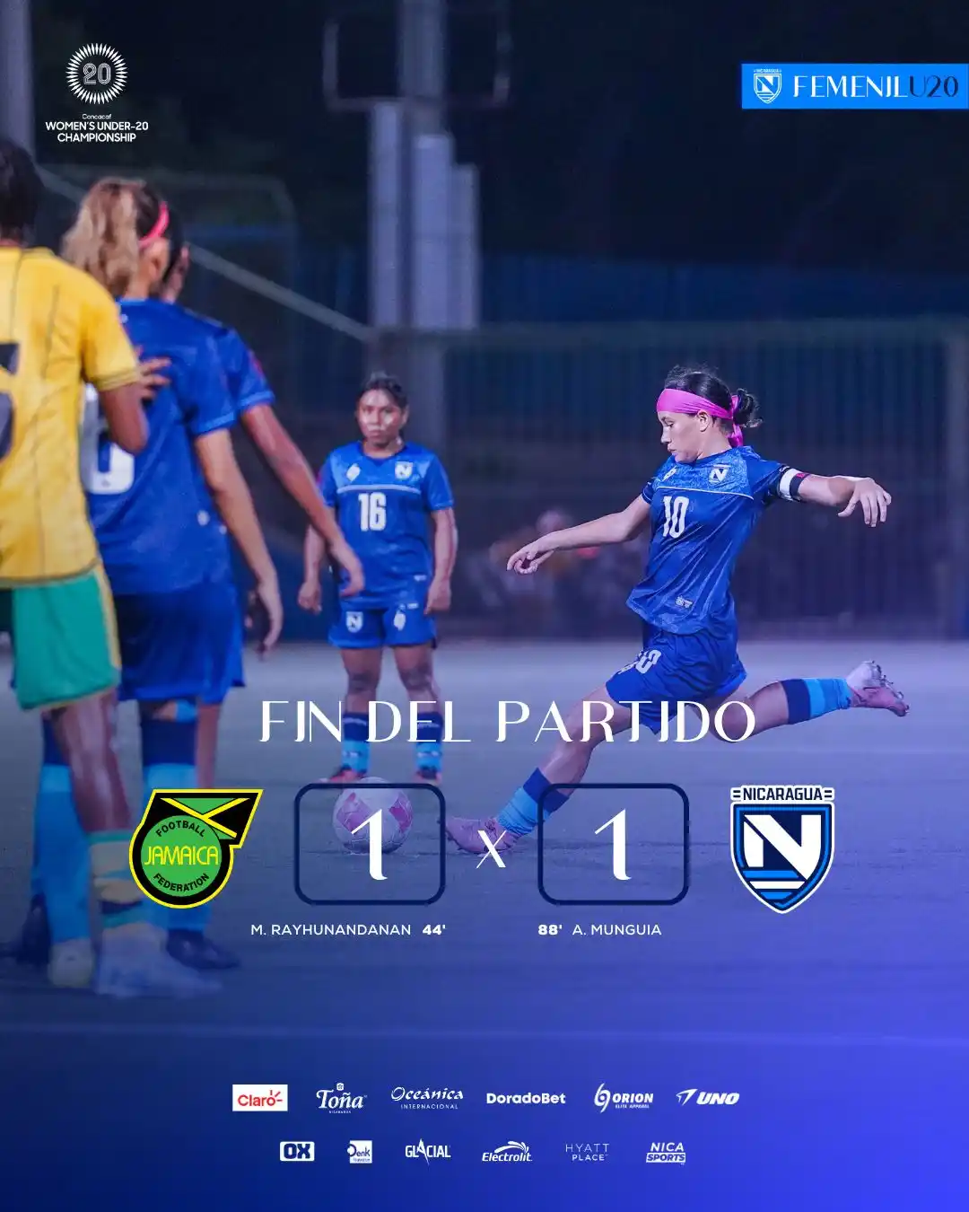 Image from Selecciรณn Nacional de Nicaragua ๐ณ๐ฎ: <a class="text-blue-500 hover:underline cursor-pointer" href="/hashtag...