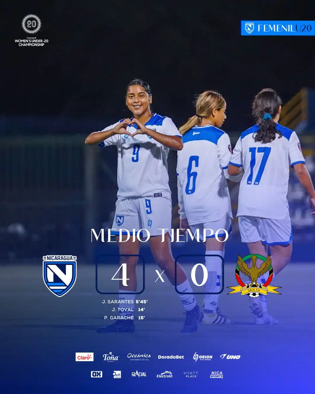 Image from Selección Nacional de Nicaragua 🇳🇮: <a class="text-blue-500 hover:underline cursor-pointer" href="/hashtag...