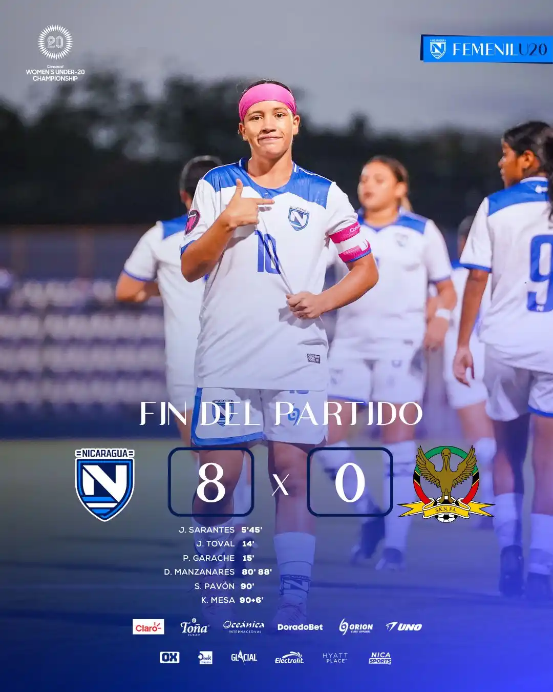 Image from Selecciรณn Nacional de Nicaragua ๐ณ๐ฎ: <a class="text-blue-500 hover:underline cursor-pointer" href="/hashtag...