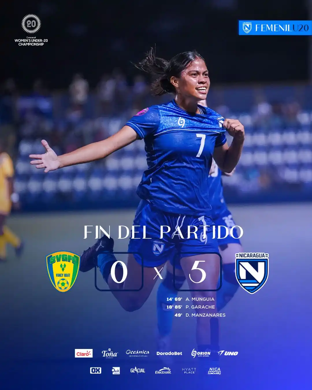 Image from Selecciรณn Nacional de Nicaragua ๐ณ๐ฎ: <a class="text-blue-500 hover:underline cursor-pointer" href="/hashtag...
