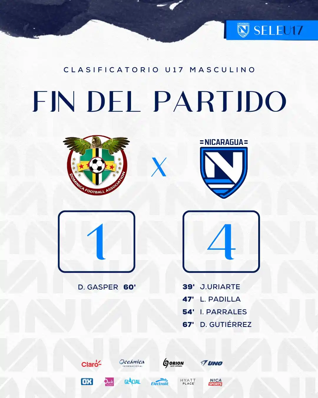 Selección Nacional de Nicaragua 🇳🇮 post