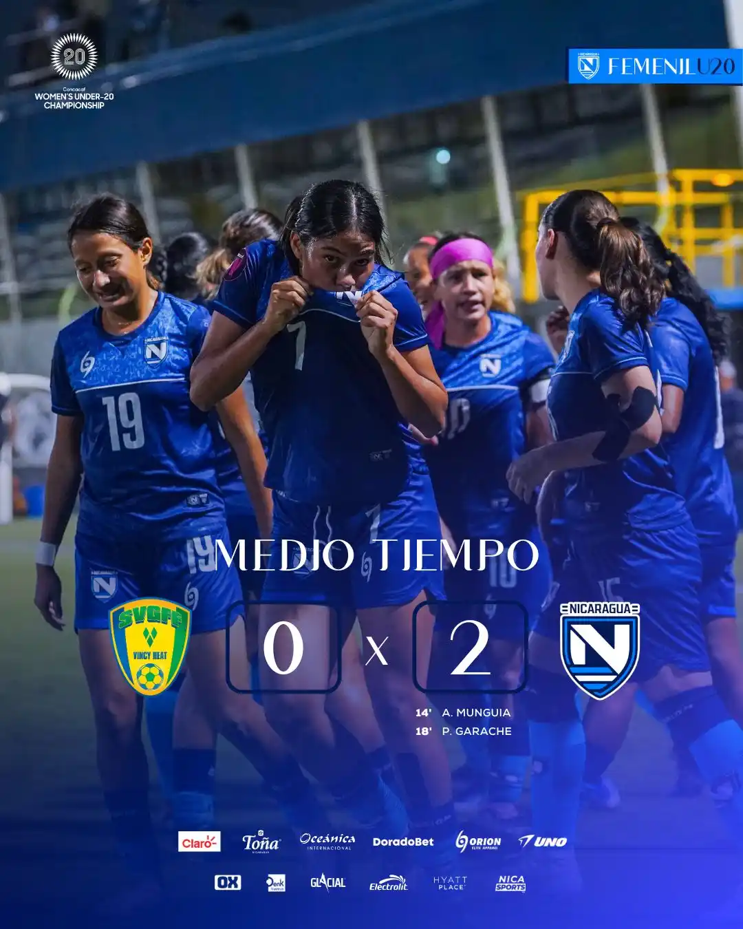 Image from Selección Nacional de Nicaragua 🇳🇮: <a class="text-blue-500 hover:underline cursor-pointer" href="/hashtag...