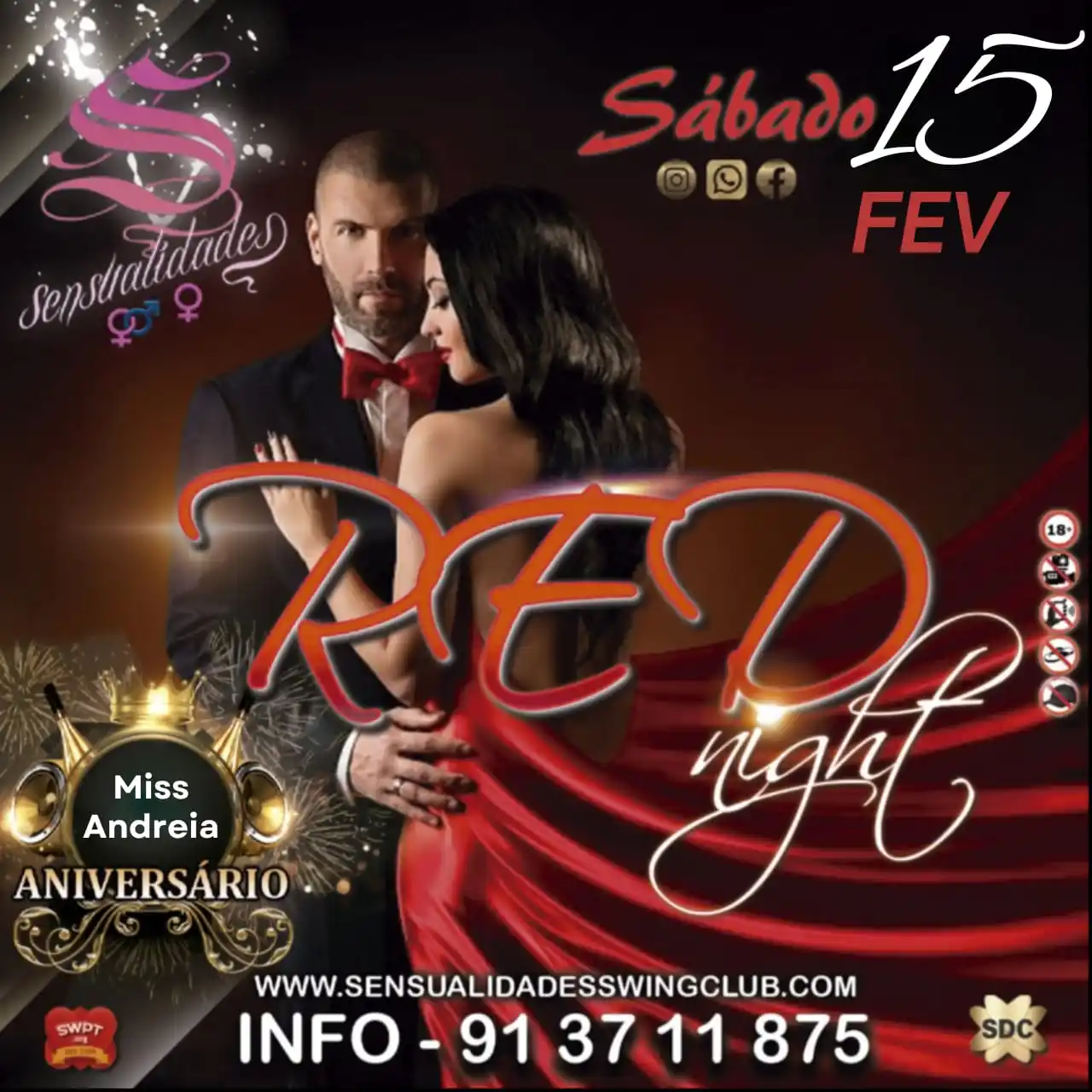 Sensualidades Swing Club post