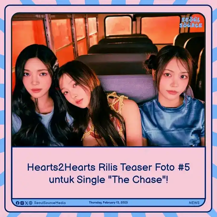 Image from Seputar Kpop & Kdrama Tahun 2025/2026 🇰🇷🇰🇷🇰🇷🇲🇨🇲🇨🇲🇨: Hearts2Hearts Tingkatkan Antusias Penggemar dengan Teaser Kelima untuk...