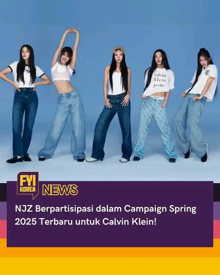Image from Seputar Kpop & Kdrama Tahun 2025/2026 🇰🇷🇰🇷🇰🇷🇲🇨🇲🇨🇲🇨: [K-UPDATE]  Calvin Klein telah memperkenalkan kampanye Musim Semi 2025...